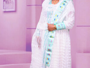 Timeless Elegant Habesha Dress Vibrant Habesha Kemis with Simple Design