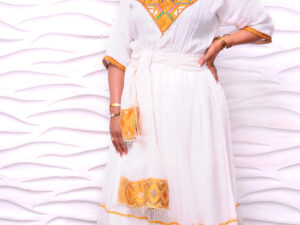 Modern Chic Habesha Kemis Simple Yet Stunning Ethiopian Dress