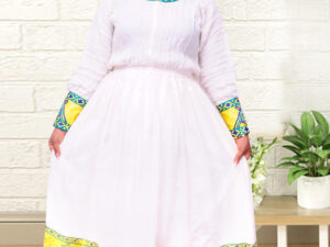 Elegant Mermaid Purple Habesha Dress: Strapless Dress with Beautiful Cape Traditional Ethiopian Clothing Modern Habesha Dress