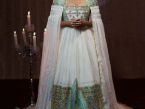 Majestic Habesha Wedding Dress with Embroidered Cape Gown for Elegant Ethiopian Grand Occasions